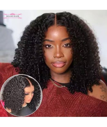 Miami Hairflex 9x6 Kinky Curly 250% HD -Perücke le des métaux précieux