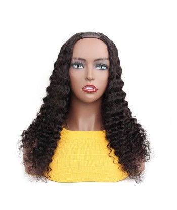 Deep Wave Dark Brun U-Part-Perücke ouvre sa boutique