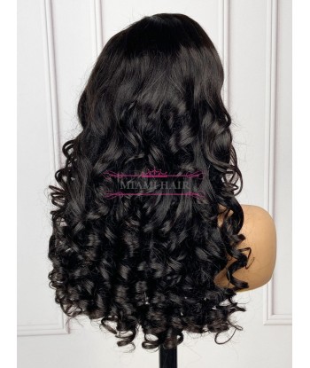 Perücke 13x4 Loose Body Wave Perücken Wik - mit fast doppelt gezeichnetem Effekt und maximalem Remy -Haarvolumen livraison et retour toujours gratuits