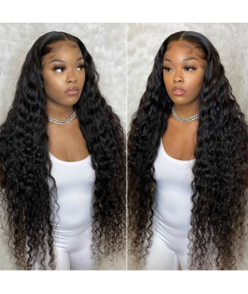 Front lace 4x4" Deep Wave Brun Foncé les ctes