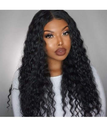 Front lace 4x4" Deep Wave Brun Foncé les ctes