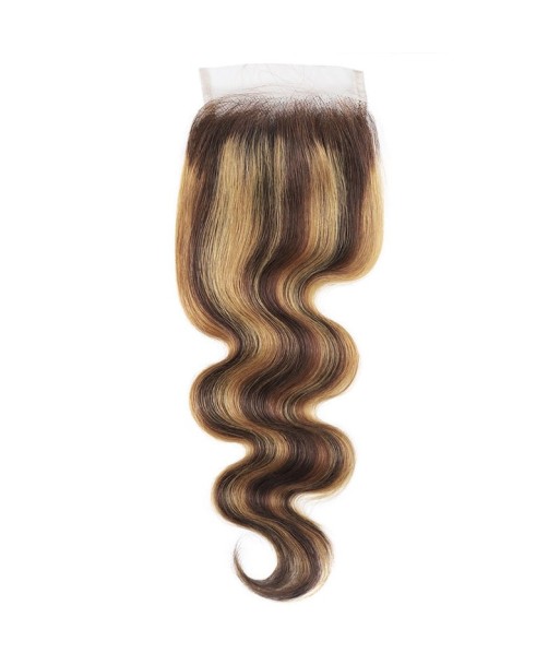 Closure Body Wave | Blond Mechy Chatain | P4/27 4x4 chez Cornerstreet bien 