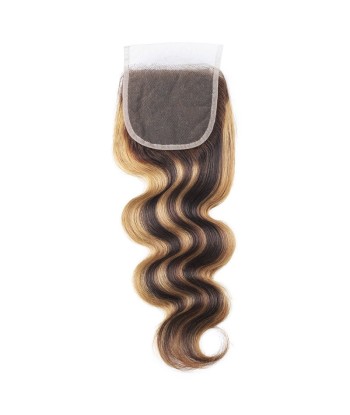 Closure Body Wave | Blond Mechy Chatain | P4/27 4x4 chez Cornerstreet bien 