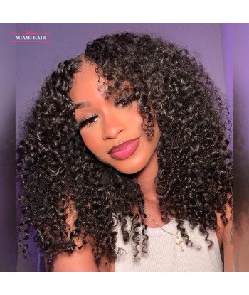 Miami Hairflex 9x6 curly stravagante 250% HD parrucca destockage