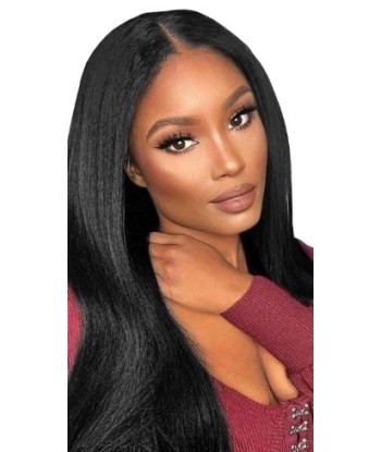 Yaki Straight Black Mono -Volume Yaki Clip Extension Les êtres humains sont 