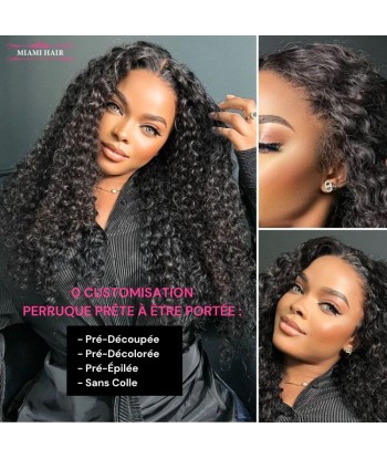 Miami Hairflex 6x4 Deep Wave 250% HD Wig Profitez des Offres !