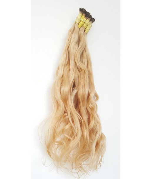 Mèches pour Extension au fil cheveux Brésiliens Ondulés - blond platine shop