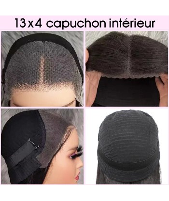 Prédécoupé Front lace 13x4" Body Wave Brun Foncé « prêt-à-porter » chez Cornerstreet bien 