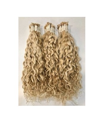 Mèches pour Extension au fil cheveux Brésiliens Ondulés - blond platine shop