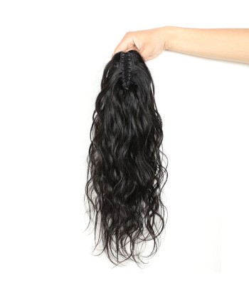 Queue de cheval Ponytail  Noir à Pince Naturel Remy Hair Body Wave votre