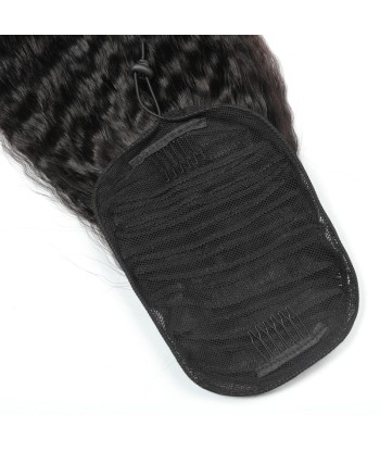 Queue de cheval Ponytail  Noir A Cordon Remy Hair Kinky Straight sélection de produits