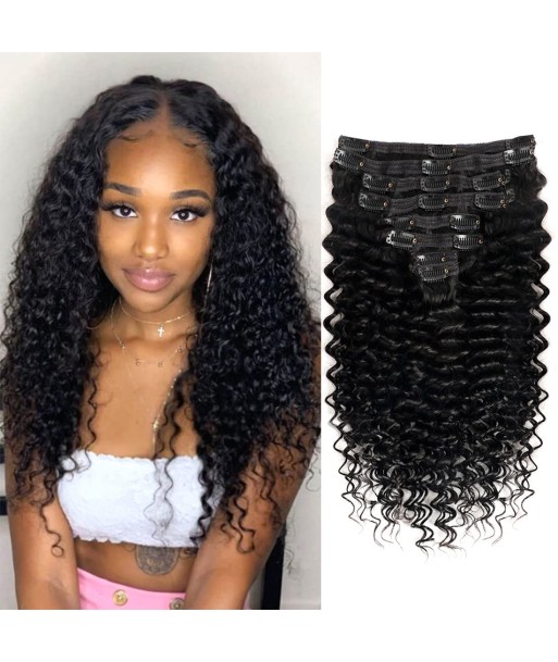 Kit Extensions à Clips Deep Wave Noir 120 gr de votre