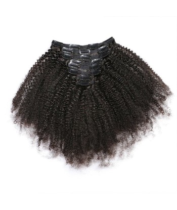 Kit Extensions à Clips Afro Curly Brun 120 gr Livraison rapide