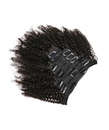 Kit Extensions à Clips Afro Curly Brun 120 gr Livraison rapide