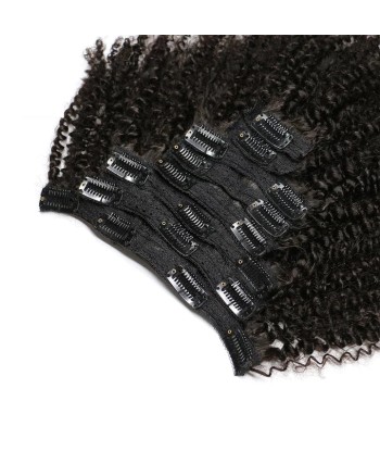 Kit Extensions à Clips Afro Curly Brun 120 gr Livraison rapide