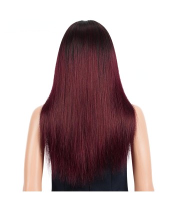 Extension à Clips Straight Ombre Brun Foncé 99J Mono Bande Maxi Volume pour bénéficier 