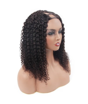 Perruque U-Part Kinky Curly Brun Foncé acheter