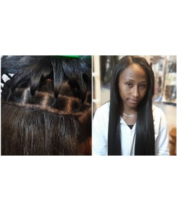 Forfait 4 : Tissage sans tresses + mèches brésiliennes comprises Le MVP de beaucoup