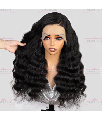 Perruque Lace Wig 13x4 Loose Wave - avec Effet Presque Double Drawn et Maximum de Volume en Cheveux Remy votre restaurant rapide dans 