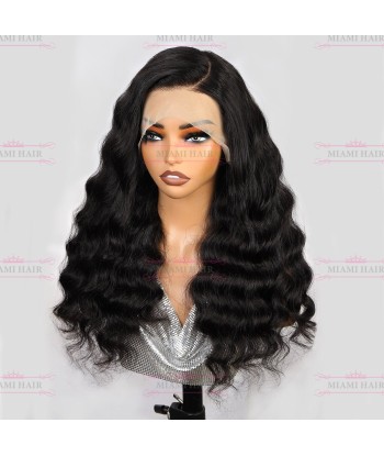 Perruque Lace Wig 13x4 Loose Wave - avec Effet Presque Double Drawn et Maximum de Volume en Cheveux Remy votre restaurant rapide dans 