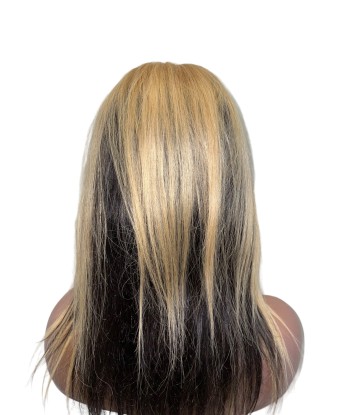 Perruque Front lace wig Cheveux brésiliens Tye and Dye blond lisses Gloria 2 - 3 jours ouvrés.