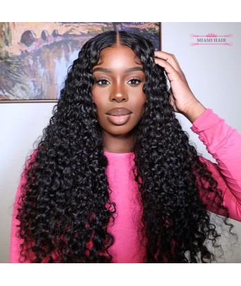 Miami Hairflex 9x6 Water Wave 250% HD Wig Par le système avancé 