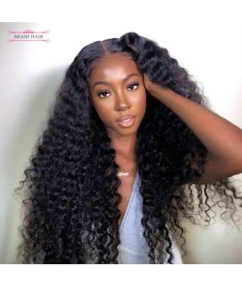 Miami Hairflex 6x4 Deep Wave 250% HD Wig Dans la société mordern