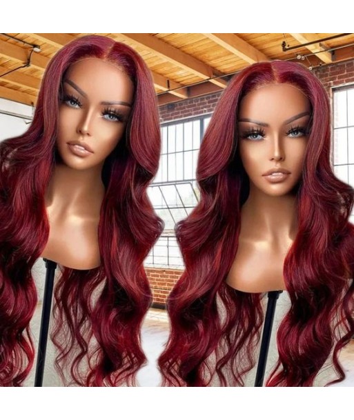 T-lace body wave auburn prix pour 