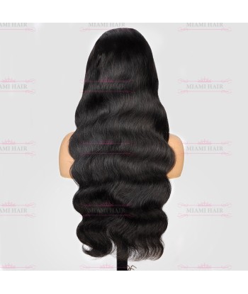 Koerpruiken 13x4 lichaamsgolf met bijna dubbel getrokken effect en maximaal Remy Hair Volume suggérées chez