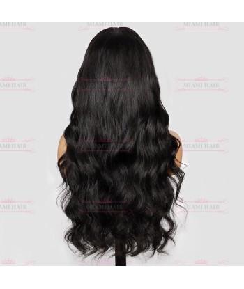 Koerpruiken 13x4 lichaamsgolf met bijna dubbel getrokken effect en maximaal Remy Hair Volume suggérées chez