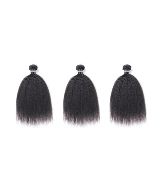 3 Paquets de Tissage  Yaki Straight plus qu'un jeu 