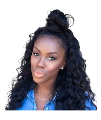 Front lace 4x4" Loose Wave Brun Foncé chez Cornerstreet bien 