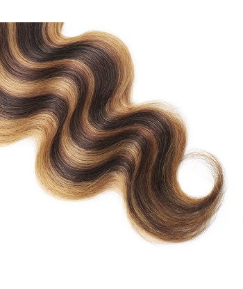 Closure Body Wave | Chatain Méché Blond | P4/27 4x4 soldes