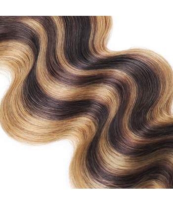 Closure Body Wave | Chatain Méché Blond | P4/27 4x4 soldes