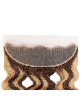 Lace Frontal Body Wave | Chatain Méché Blond | P4/27 13x4 des créatures d'habitude