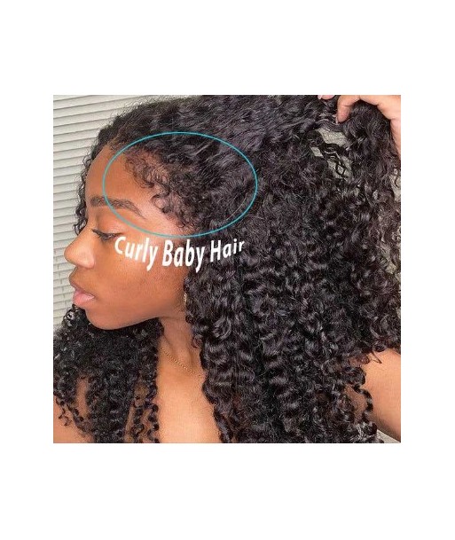 FRONT LACE 13X4" NEW STYLE LIMITED 4C KINKY CURLY pas cher chine