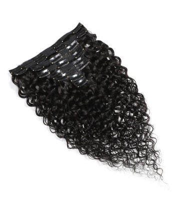 Kit Extensions à Clips Deep Wave Noir 120 gr Pour