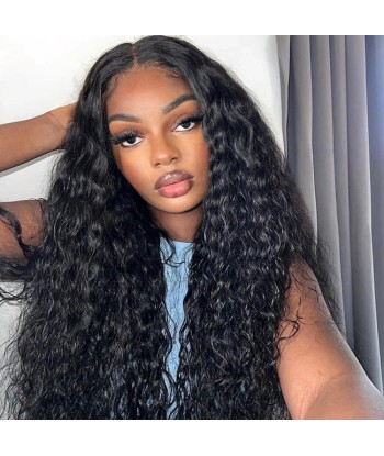 Perruque Lace Wig 5x5 Water Wave - Densité 150% - Cheveux Fluides Jusqu'à 80% De Réduction