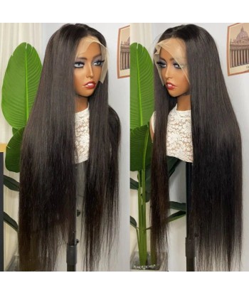 Perruque Lace Wig 6X6 Straight - Densité 180% - Effet Soyeux rembourrage situé sous