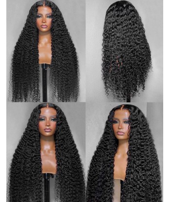 Perruque Full Lace 360 Kinky Curly Les êtres humains sont 