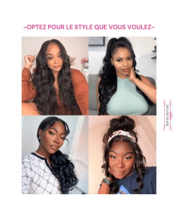 Perruque HD Miami HairFlex 6x4 Body Wave le des métaux précieux