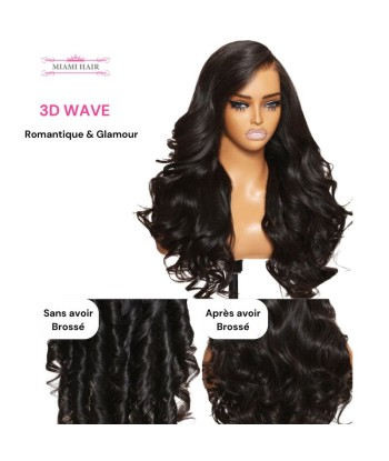 Perruque HD Miami HairFlex 6x4 Body Wave le des métaux précieux