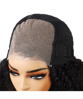 5x5 HD Lace Closure Wig Kinky Curly Sans Colle les muscles